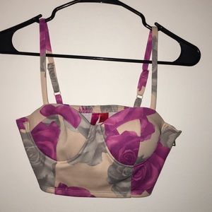 Bold floral crop